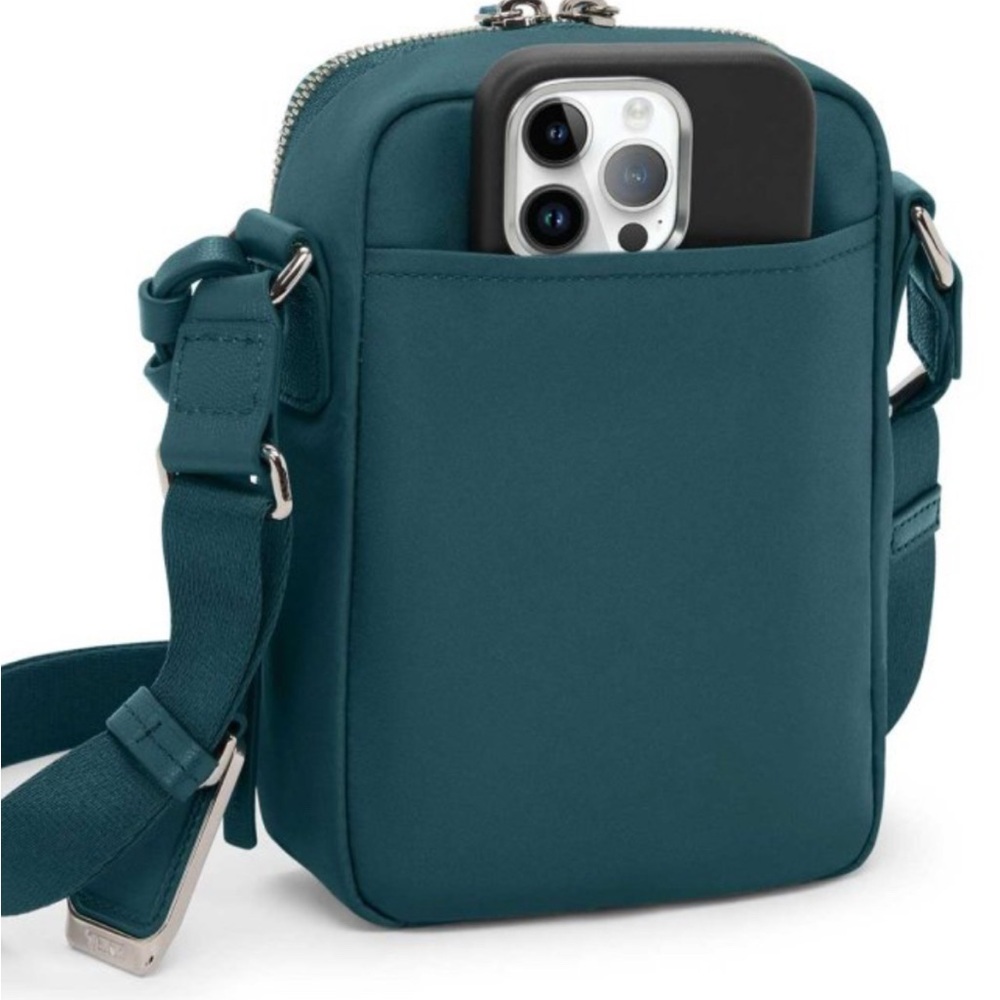 NWT Tumi Persia Crossbody Bag- Lagoon color - Picture 2 of 6